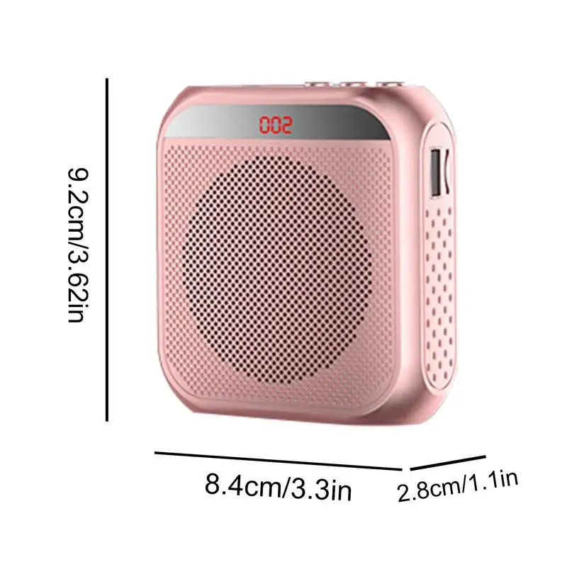Portable-2200mAh-yoga-Teachers-Voice-Amplifier-Rechargeable-Battery-Speaker-With-Wired-Amplifiers-Loudspeaker-vocal-Protect-5